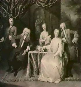 A Family Portrait by Jan Maurits Quinkhardt