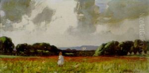Girl In A Meadow Girl In A Meadow