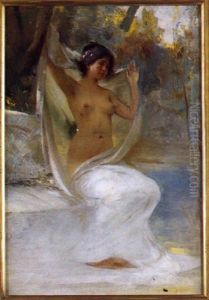 Baigneuse Au Voile Baigneuse Au Voile