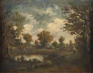 Paysage Anime by Clement (Charles-Henri) Quinton