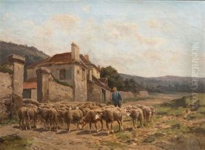 Returning Home by Clement (Charles-Henri) Quinton