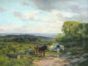 Le Retour Des Champs by Clement (Charles-Henri) Quinton