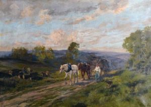Les Labours by Clement (Charles-Henri) Quinton