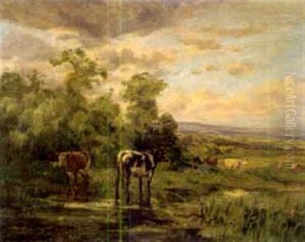 Landschaft Mit Kuhen - view 1