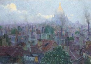 The Sacre Coeur From Montmartre by Rudolf Quittner