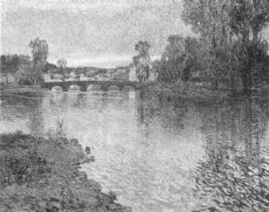 Am Flusse by Rudolf Quittner
