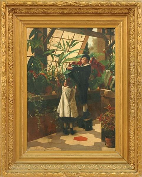 Children In The Conservatory - view 1