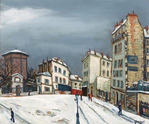 La Neige A Montmatre - view 1