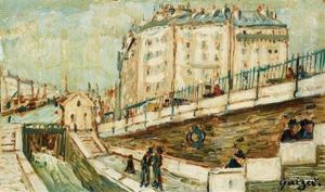 Les Bords De Marne by Alphonse Leon Quizet