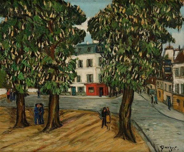 Paris, Montmartre, La Place Du Tertre - view 1