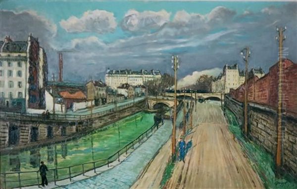 Le Long Du Canal - view 1