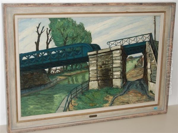 Brucke Uber Einen Kanal - view 1