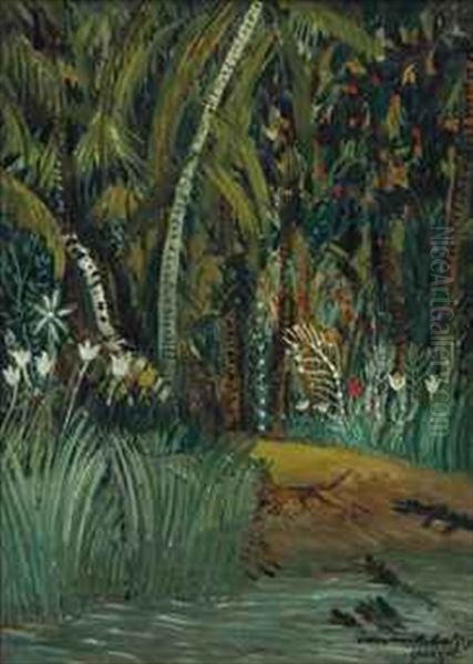 Tigre Et Crocodile - view 1