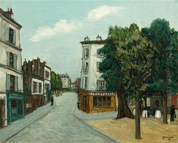 Scene De Rue A Montmartre - view 1