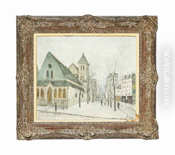 Eglise St. Maur, Neige - view 1