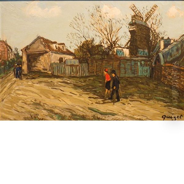 Street In Montmartre - view 1