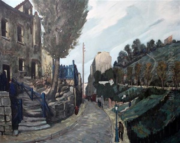Paris Street Scene - view 1