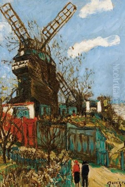 Montmartre, Le Moulin De La Galette - view 1