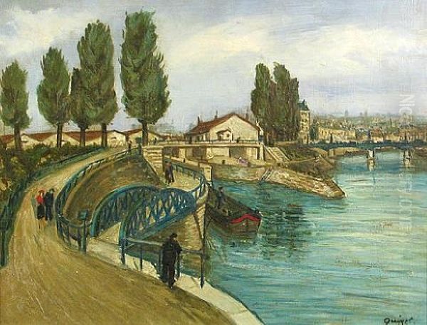 La Canal Et La Seine A St. Denis - view 1