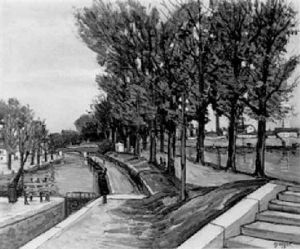 La Seine Et Le Canal De Charenton
