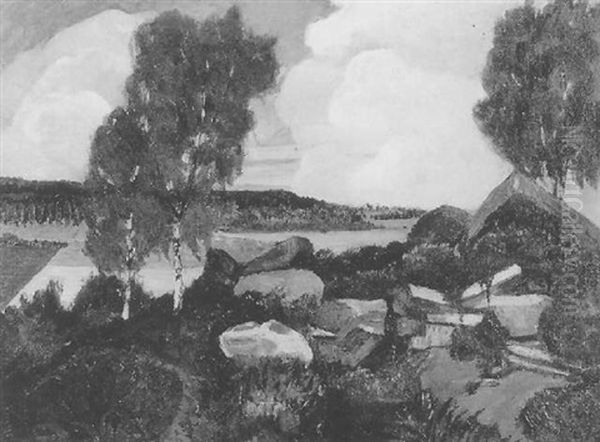 Sommerlandschaft Mit Felsen - view 1