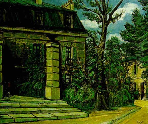 L'entree De La Propriete Au Pre-saint-germain - view 1