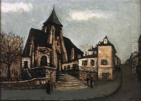 Eglise Saint-germain De Charonne, Rue De Bagnolet - view 1