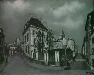 Rue Gabrielle A Montmartre by Alphonse Leon Quizet