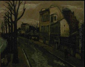 Une Rue A Montmartre Une Rue A Montmartre