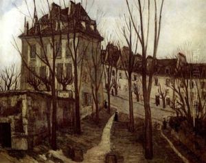Les Hauts De Montmartre by Alphonse Leon Quizet