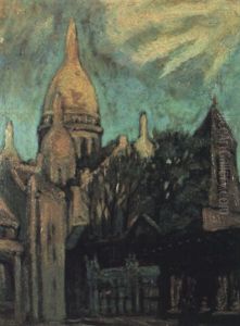 La Basilique Du Sacre-coeur by Alphonse Leon Quizet