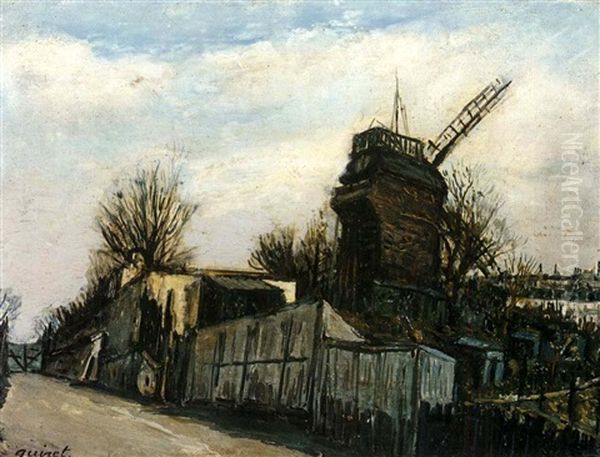 The Moulin De La Galette, Montmartre - view 1