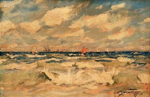 Regatta On The Baltic Sea