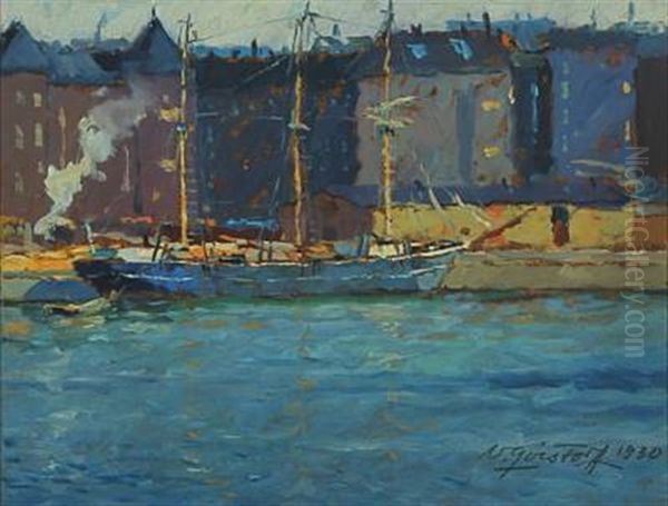 Scenery From The Port Of Aarhus - view 1