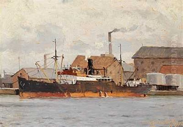 Marine Med Dampskib (+ 2 Others, Similar; 3 Works, Various Dates) - view 1