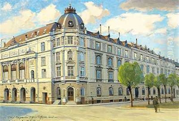 Hotel Dagmar Pa Hjornet Af H. C. Andersens Boulevard Og Jernbanegade I Kobenhavn - view 1