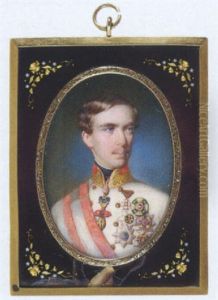 Kaiser Franz Josef I. Von Osterreich by Georg Raab