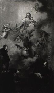 The Immaculate Conception Appearing To A Group Of Jesuits