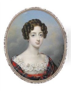 A Young Lady In White Muslin Dress