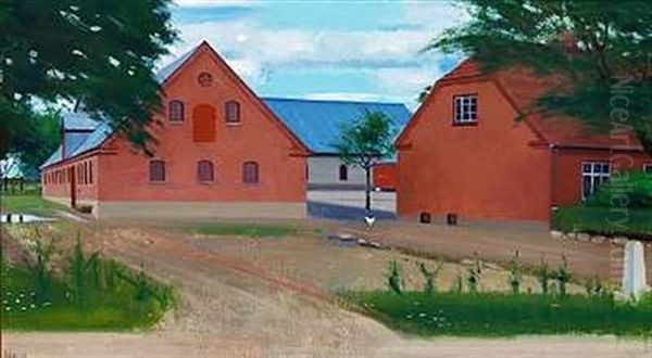 Sommerdag Ved Rodstensgard, Gjern - view 1