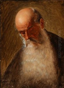 Study For An Old Mendicant Collecting Alms