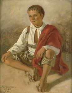 Sitzender Hirtenknabe Aus Cervaro