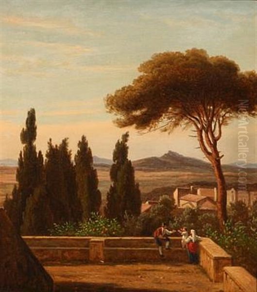 An Italian Family Enjoys The View - view 1
