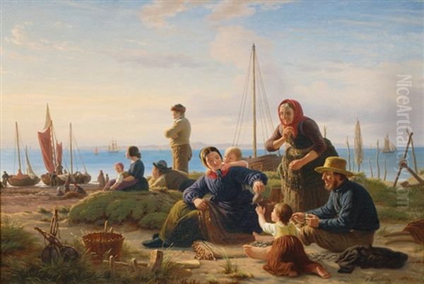 Evening On The Shore - view 1