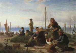 Aften Ved Hornbaek Strand
