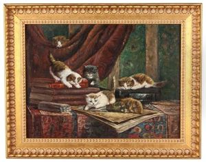Cats by Cornelis Raaphorst