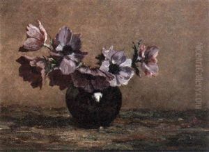 Still Life With Flowers In A Vase Still Life With Flowers In A Vase