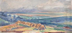 Landscape With Sheaves by Vaclav Rabas