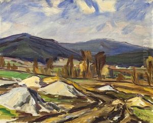 Krajina Na Podzim by Vaclav Rabas