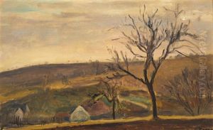 Autumn Landscape by Vaclav Rabas